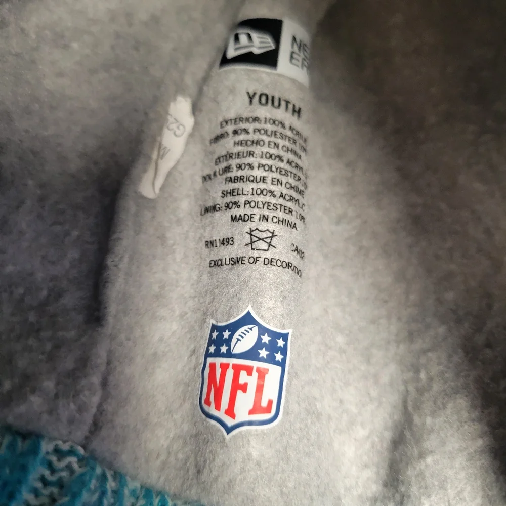 Miami Dolphins NFL Youth Sized‎ Winter Hat